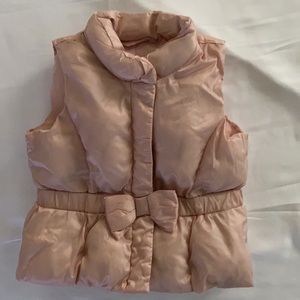 Baby Gap Bow Puffer Vest